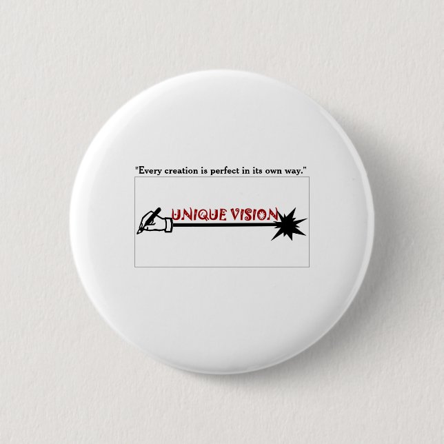 UNIQUE VISION 2 INCH ROUND BUTTON (Front)