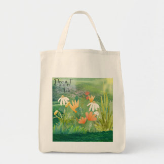 Unique Watercolor Design Tote Bag