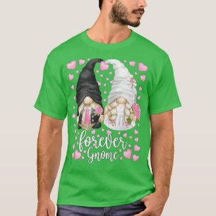 Unique Wedding Gnomies Bride And Groom Funny Fore T-Shirt