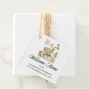 Unique Welcome Home Real Estate Gift Tag