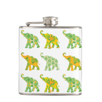 Unique whimsical Elephant Pattern Art Graphic Cool