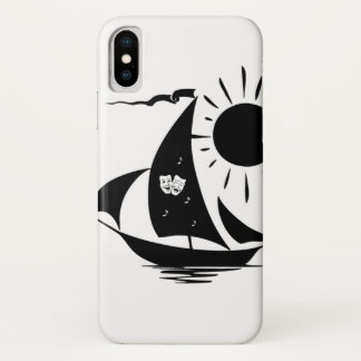 Unique Whimsical Theatre Sailing Design Case-Mate iPhone Case