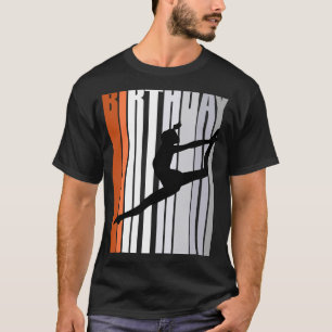 Unique Yellow Retro Dance Dancer Dancer Teenagers T-Shirt