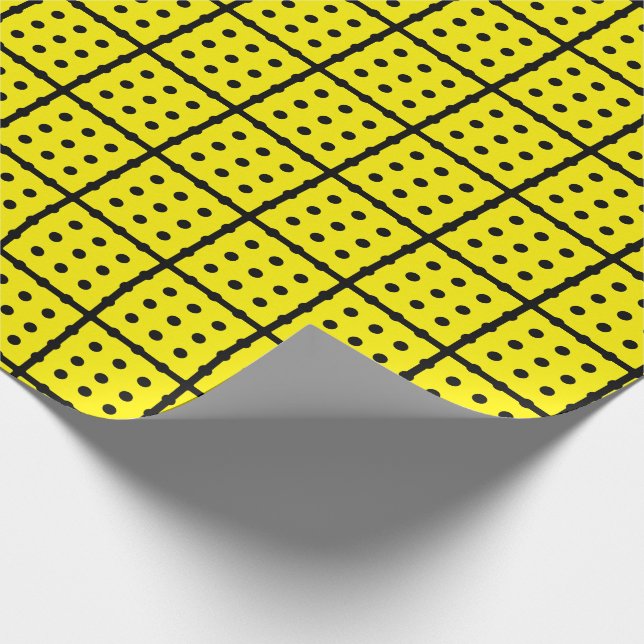 Unique Yellow Wrapping Paper (Corner)