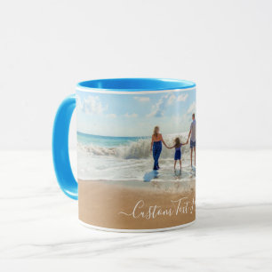 Unique Your Own Design Custom Photo and Text /Name Mug