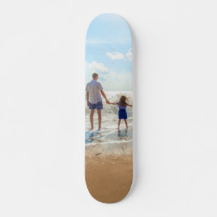 Unique Your Own Design Custom Photo - Family Skateboard