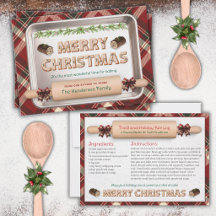 Unique Yule Log Cake Recipe Christmas Holiday Card