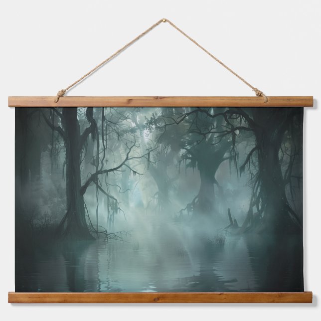 Uniquely Awesome Swamp Hanging Tapestry (Front)