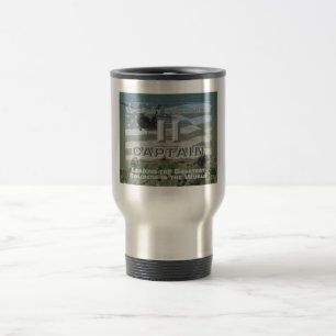 Uniquely Designed Commemorative Company Commander Travel Mug