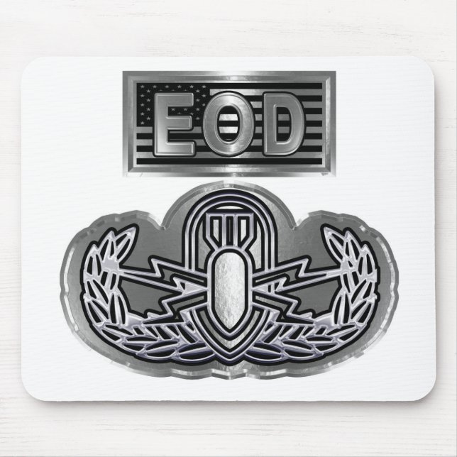 Uniquely Designed Commemorative EOD Mouse Pad (Front)