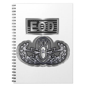 Uniquely Designed Commemorative EOD Notebook