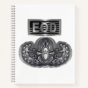Uniquely Designed Commemorative EOD Notebook