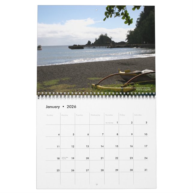 Uniquely Maui Calendar (Jan 2026)