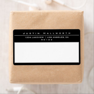 Uniquely Styled Black & White Grey Frame