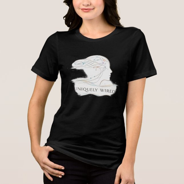 Uniquely Wired Autism Awareness Tee (Front)