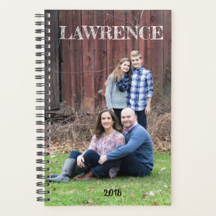 Uniquely yours planner - personalize with a photo
