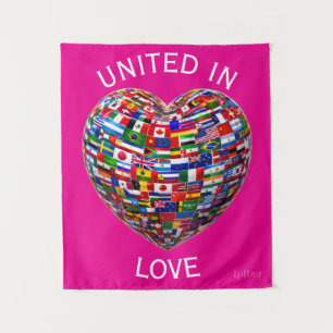UNIS DANS L'AMOUR : TAPISSERIE DU CŒUR DE L'HUMANI
