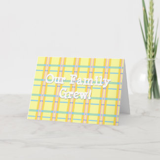 Unisex Birth/Adoption Announcement