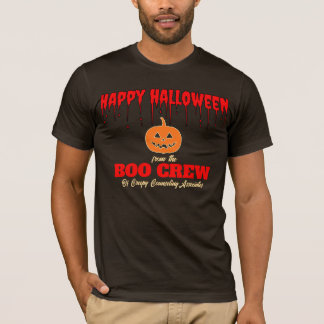 Unisex Boo Crew Therapy Office Halloween T-Shirt