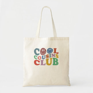 Unisex Cool Cousins Club Funny Cousin Crew Tote Bag