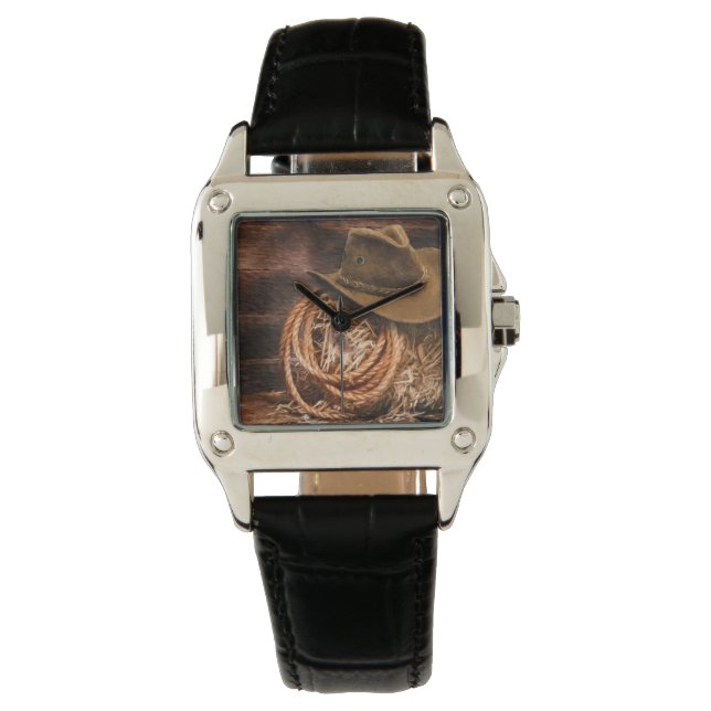 unisex cowboy  watch (Front)