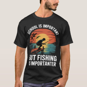 Unisex fishing sketch, men, women, kids, fishing, T-Shirt