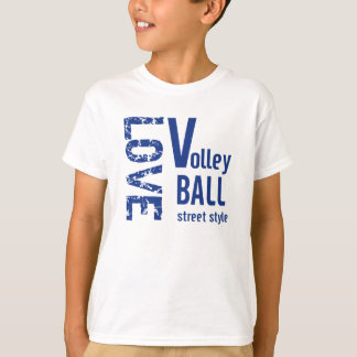 Unisex Love Volleyball Kids Tee