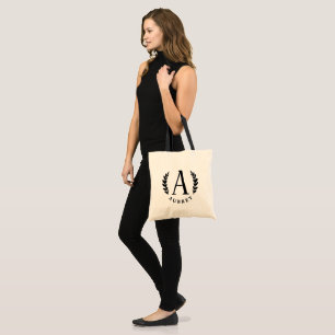 Unisex Monogram    Tote Bag