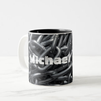Unisex Personalized Two-Tone Coffee Mug