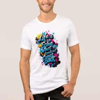 Unisex T-shirt Eco de la Vida Tri-Blend Shirt