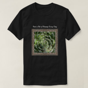 Unisex T-shirt with Lace Aloe Plant