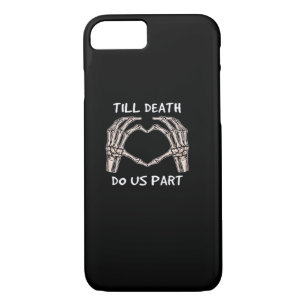 Unisex Til Death Do Us Part, Bride To Be, Bones, M Case-Mate iPhone Case
