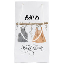 Unisex Twins Greenery Floral Baby Shower