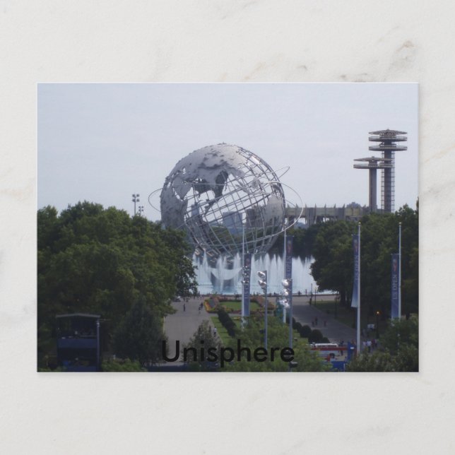 Unisphere, World's Fair 1964-65 Postcard (Front)
