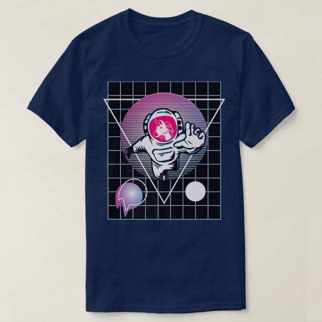 Uniswap Astronaut  T-Shirt (Design Front)