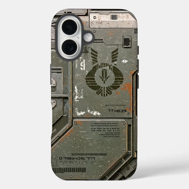 UNIT-77 #004: Vanguard Shield 77 Case-Mate iPhone Case (Back)