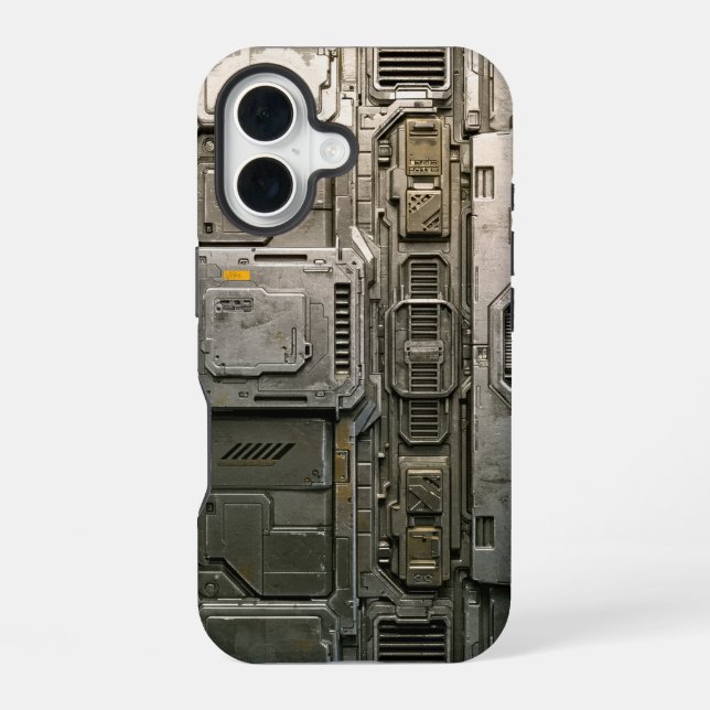 UNIT-77 #015: Kinetix Modular Framework iPhone 16 Case (Back)