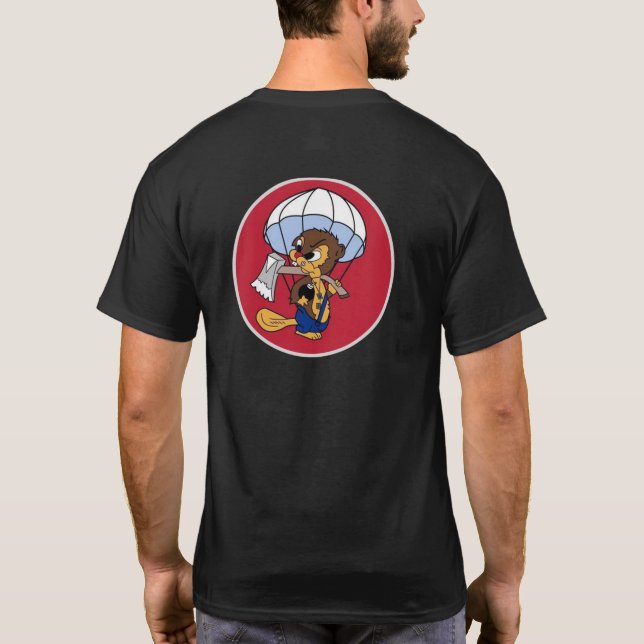 Unit Crests Only T-Shirt (Back)
