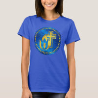 Unitarian Universalism chalice and Christian cross