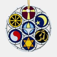 Unitarian Universalist Christmas Ornament
