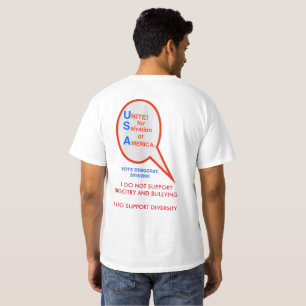 UNITE AGAINST TRUMP "NO FREEDOM" VOTE DEMOCRAT T-Shirt