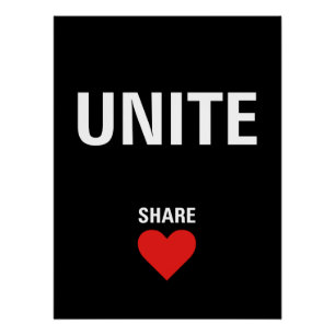 Unite Democracy Political Poster