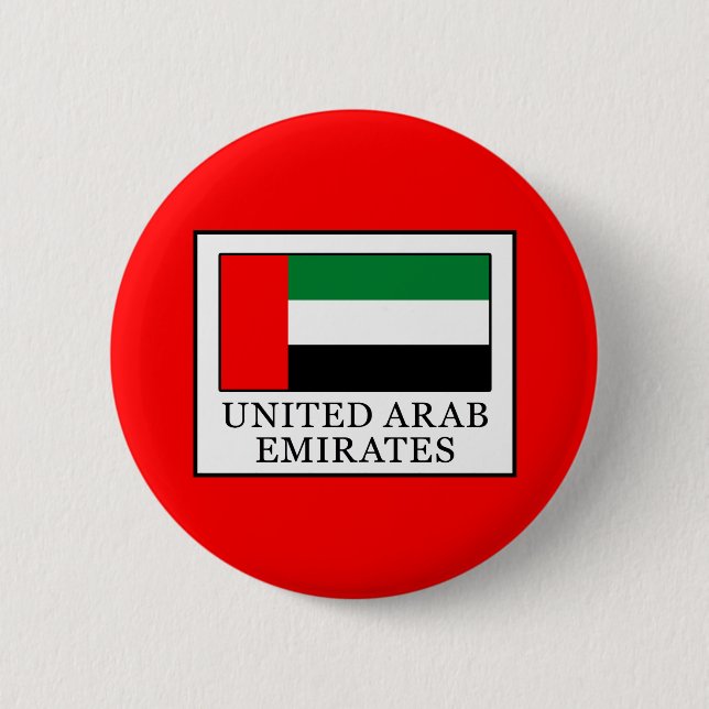 United Arab Emirates 2 Inch Round Button (Front)