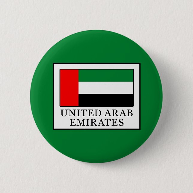 United Arab Emirates 2 Inch Round Button (Front)
