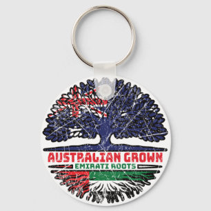 United Arab Emirates Emirati Australian Australia Keychain