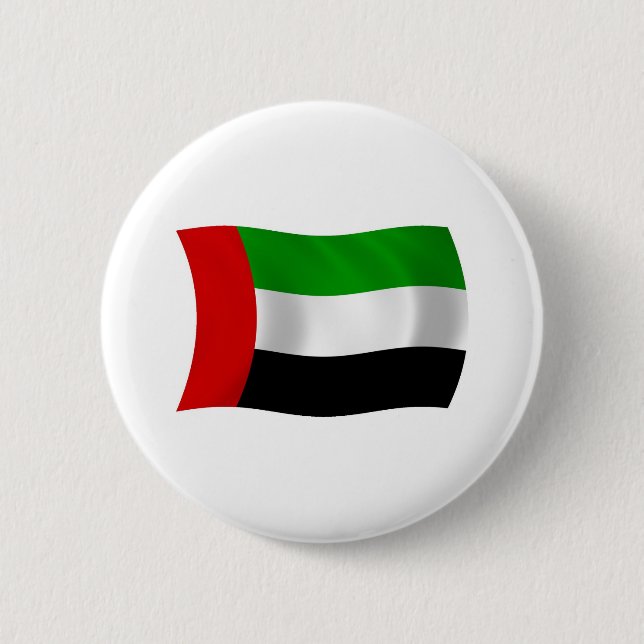 United Arab Emirates Flag Button (Front)