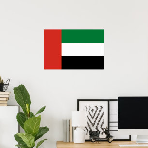 United Arab Emirates flag Poster