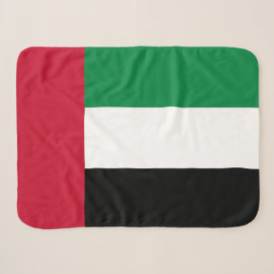 United Arab Emirates Flag Sherpa Blanket