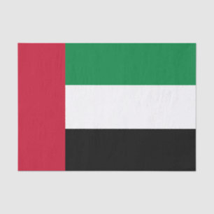 United Arab Emirates Flag Tissue Paper