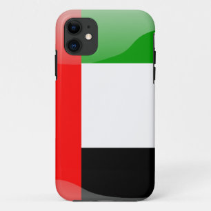 United Arab Emirates glossy flag iPhone 11 Case
